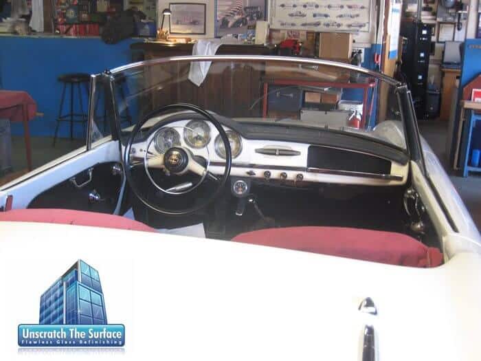 Scratched Windshield Refinishing | Manhattan Beach CA Classic Car Glass Restoration