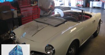 Windshield resurfacing classic Alfa Romeo