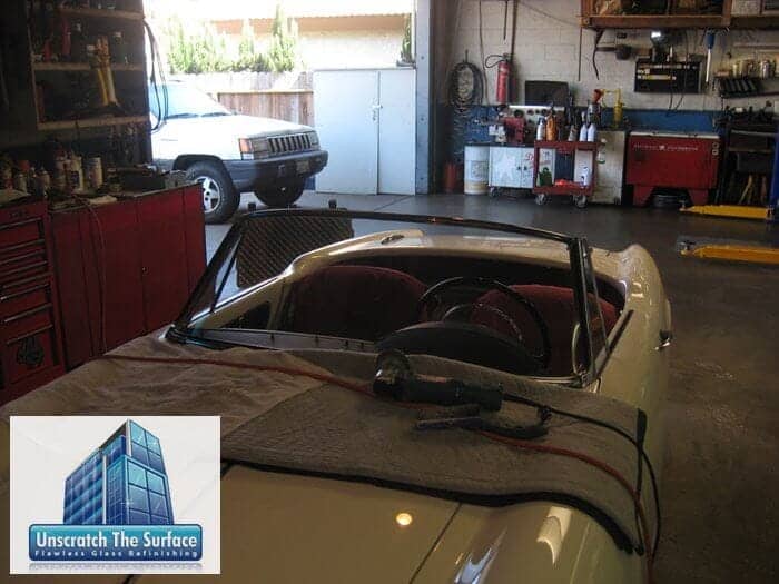Scratched Windshield Refinishing | Manhattan Beach CA Classic Car Glass Restoration