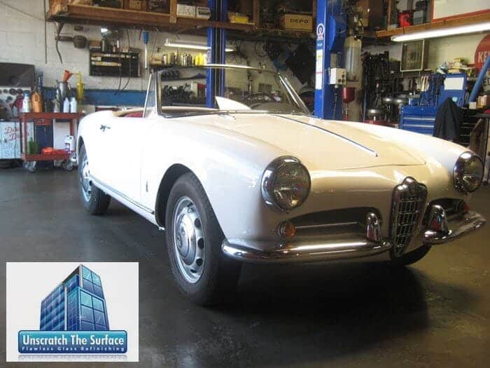 Scratched Windshield Refinishing | Manhattan Beach CA Classic Car Glass Restoration