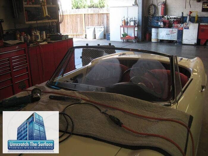 scratched windshield refinishing and polishing, manhattan beach ca