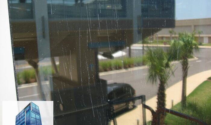 Tempered Glass Scratch Removal scratched tempered glass from fabrication debris