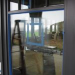 Deep Scratched Glass Repair | Riverhead NY closeup deep scratched glass repair, riverhead NY