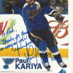 All Star Paul Kariya Autograph