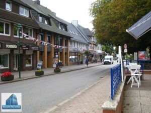 Glass Resurfacing Germany (Heikendorf) Main street in Heikendorf, Germany.