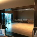 Glass Scratches Fixed for Facebook VR Studio – Seattle WA After haze polished out of glass, panel is clear again. Seattle, WA