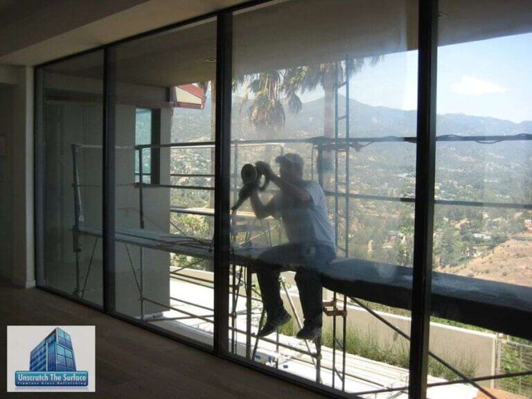 Scratch removal Goleta sliding glass doors