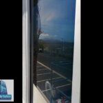 Las Vegas Scratched Glass Repair - Commercial Office Bldg No distortion las vegas scratched glass repair