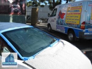 Scratched Windshield Resurfacing