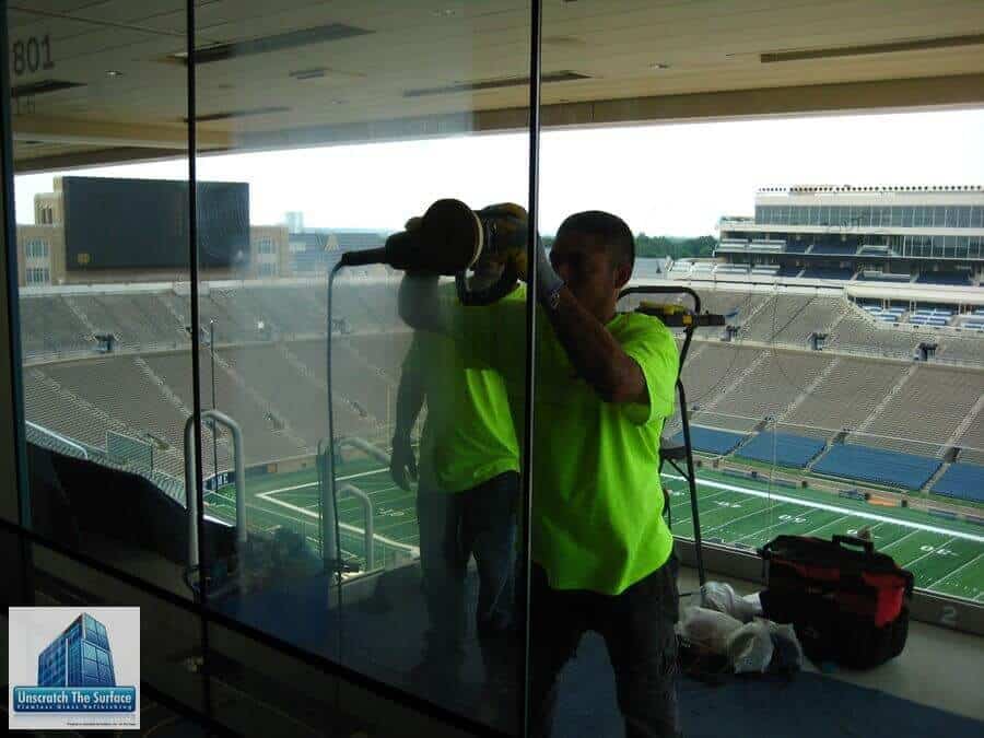Make sure the glass restoration company is extremely thorough and focused on their work