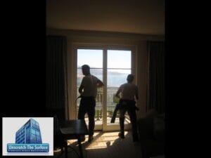 Scratched Tempered Door Glass Repair