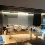 Glass Scratches Fixed for Facebook VR Studio – Seattle WA When restoring scratched glass, always work in straight lines. Seattle, WA