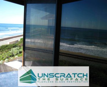 sliding glass door scratch removal del mar ca