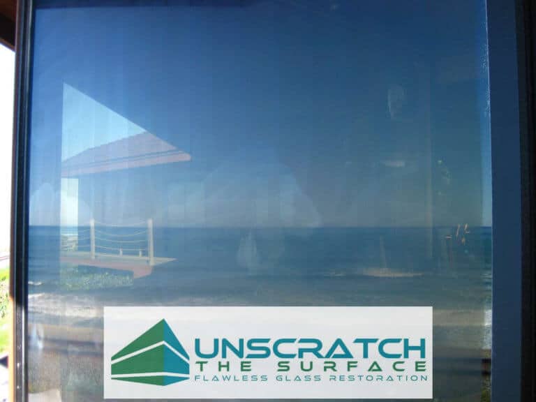 Sliding Tempered Door Glass Resurfacing | Del Mar CA sliding glass door scratch removal del mar ca