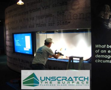 curved glass scratch removal in los angeles