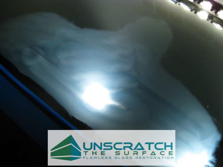 Curved Glass Scratch Removal Los Angeles CA curved glass scratch removal in los angeles